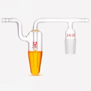 Oil Bubble Ventilation Joint Lab Supply 14#-29# Anti-reverse Suction Bubbler ca - Picture 1 of 8