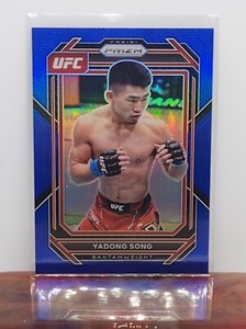 2023 Panini Prizm UFC Yadong Song Blue Prizm #147/175 No. 186