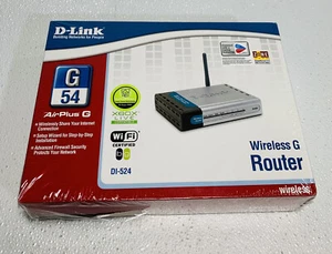 D-Link DI-524 Wireless G Broadband Cable WiFi Router G54 - New - Picture 1 of 3