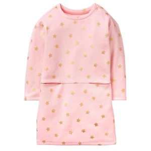 NWT Gymboree Winter Star Gold Star Warm and Fuzzy Dress Girls 7/8,10/12,14 - Picture 1 of 1