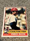 1976 Topps #365 Carlton Fisk RED SOX Ext-