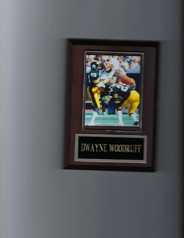 DWAYNE WOODRUFF PLAQUE PITTSBURGH STEELERS FOOTBALL NFL Cover