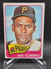 1965 Topps #160 Bob Clemente Pittsburgh Pirates Baseball Card 