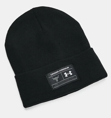 Under Armour Men's UA Project Rock Cuff Beanie Stocking Dwayne The Rock Johnson  - Image 1 of 4