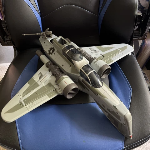 2008 Hasbro Star Wars Arc-170 Fighter, Shadow Squadron, Clone Wars, Exclusive Cover