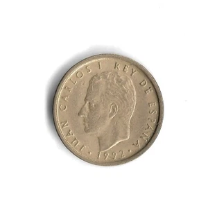 1992 Spain 100 Pesetas World Coin - Mintage 22,661,000 - KM# 908 - Picture 1 of 2