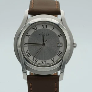 Gucci Women's Watch Steel 28MM Quartz Vintage Nice Condition 5500M Wrist Watch 2 - Picture 1 of 10