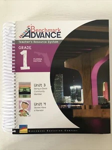 Benchmark Advance, Grade 1 Unit 3 & 4 Teacher Resource System, Florida Edition - Picture 1 of 12
