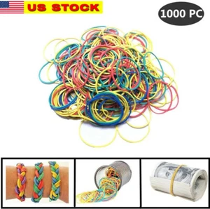 1000 Pc Rubber Bands General Purpose for Home or Office use   - Picture 1 of 4
