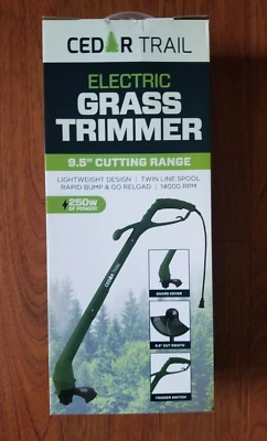Cedar Trail Electric 9.5" Trimmer 14,000 RPM, 250W - Image 1 of 4