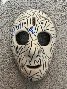 Gerry Cheevers Boston Bruins Signed Mini Mask 02-03 UD Mask Collection AJ Sports - Picture 1 of 3