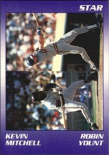 1990 (GIANTS) (BREWERS) Star Mitchell/Yount #1 Kevin Mitchell/Robin Yount CL
