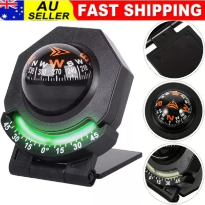 Adjustable Car Dashboard Navigation Compass Ball for Boat Marine Truck - image 1 of 4