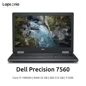 Dell Precision 7560 Notebook i7-11850H 32GB 512GB SSD 15,6 Zoll FHD T1200 W11Pro - Bild 1 von 4
