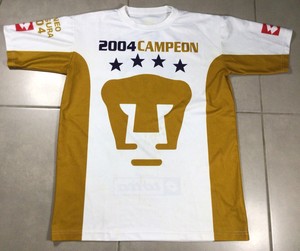 playera pumas bicampeon