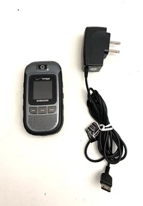 Téléphone à rabat Samsung Convoy SCH-U640 gris noir Verizon - Photo 1 sur 10
