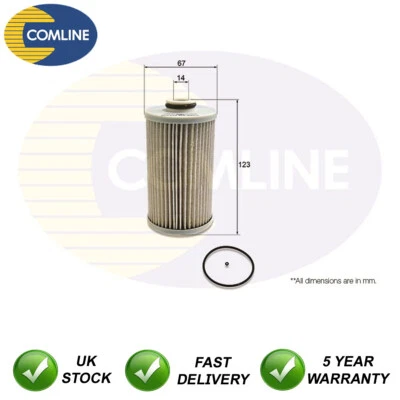 Fuel Filter Comline Fits Honda CR-V 2007- Accord 2008- Civic 2012- 2.2 D - Image 1 of 2