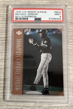 1995 Upper Deck Minor League Michael Jordan MJ's Scrapbook #MJ4 PSA 9 Mint G8