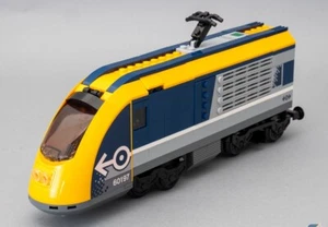 Rear Locomotive! LEGO Passenger Train City 60197 2 Bogie Wheel Magnetic Coupling - Picture 1 of 6