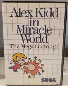 Sega Master System ALEX KIDD IN MIRACLE WORLD Game SMS - Picture 1 of 6