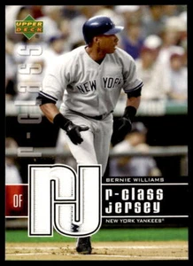 2004 Upper Deck r-class #BW Bernie Williams BASEBALL New York Yankees - Picture 1 of 2
