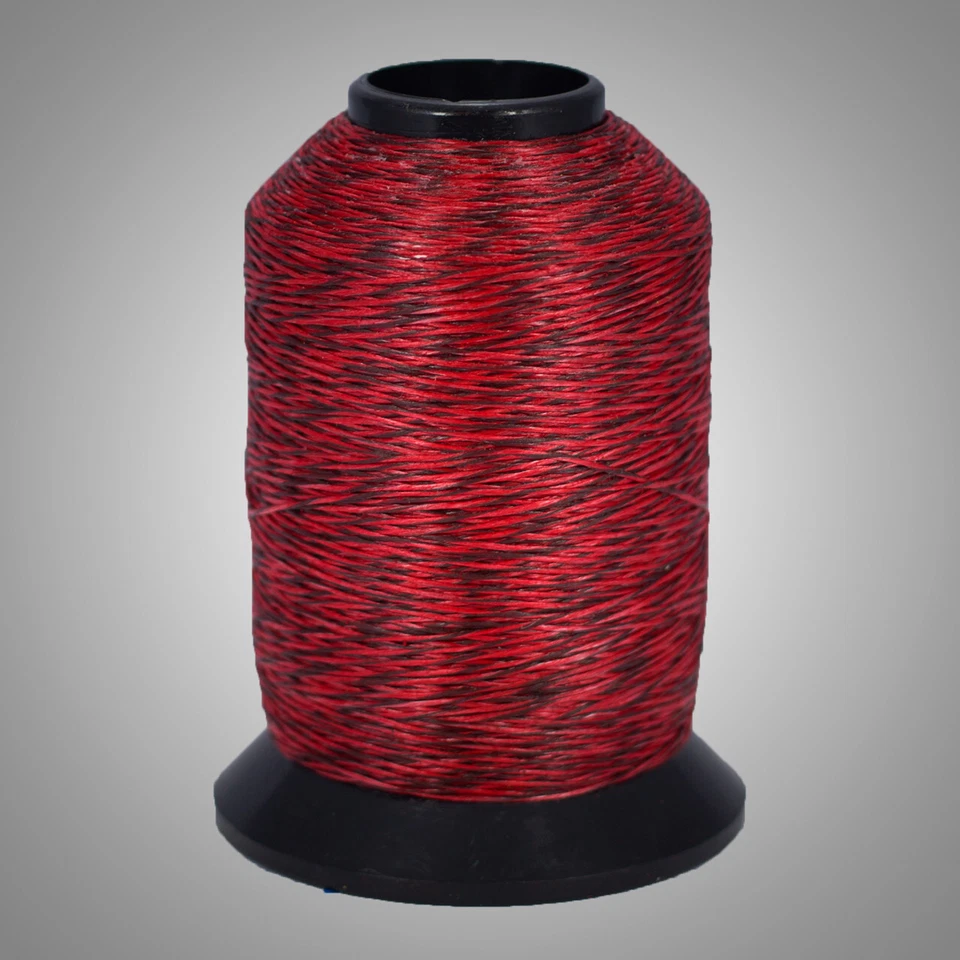Red & Black Speckled 1/8lb BCY 452X / 452Xtra Bowstring Material Bow String - Image 1 of 1