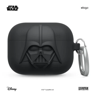 [ELAGO] Star Wars Editon Darth Vader AirPods Pro Cases with Carabiner - Image 1 of 4