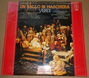 Gibson/Scottish Opera VERDI Un Ballo in Maschera - Classics for Pleasure SEALED - Picture 1 of 2