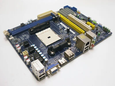Foxconn A75M02 VGA USB 2.0 VGA HDMI Socket FM1 Computer PC Motherboard - Image 1 of 4