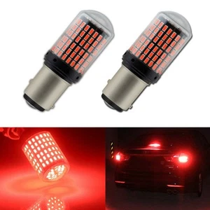 3014 144SMD LED Light Bulb Red Side marker 2pcs Car Auto Canbus Useful - Picture 1 of 8