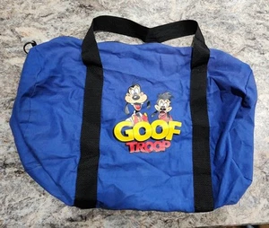 Vintage Disneys Goofy Goof Troop Blue Bag - Picture 1 of 2