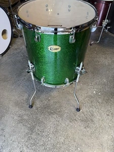 Ludwig Centennial maple 16 Diameter X 16 Deep Tom Green Sparkle - Picture 1 of 3
