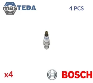 0 242 145 607 ENGINE SPARK PLUG SET PLUGS BOSCH 4PCS FOR OPEL 1.6 TURBO 75 110KW - Picture 1 of 11