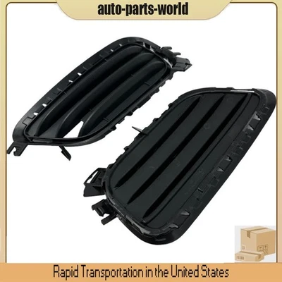 Left&Right Side Front Bumper Outer Grille Closed Bezel Cover Fits 2015-17 BMW X3 - Изображение 1 из 4