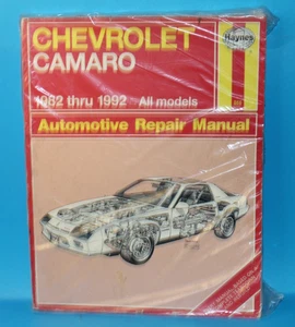 Paper Back Haynes Repair Manual #866 Chevrolet Camaro 82-92 Chevy - Picture 1 of 4