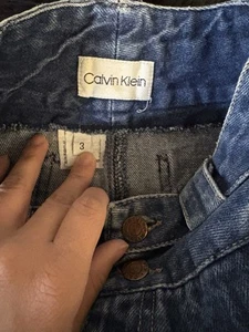 Calvin Klein Jean Skirt - Picture 1 of 6