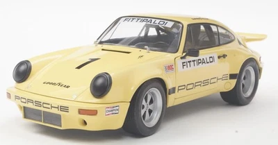 SOLIDO, PORSCHE 911 Iroc #1 - FITTIPALDI 1974 giallo, 1/18,  SOL1810703 - Immagine 1 di 4
