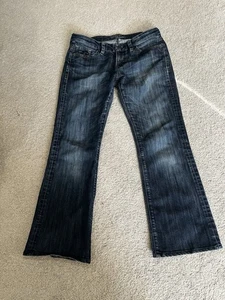 Mavi Bootcut Blue Jeans Damen Größe 31/32, Low-Rise Designer Jeans - Bild 1 von 9
