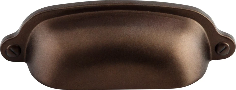 Perillas superiores M1209 Charlotte Cup Pull 2 9/16" (c-c) bronce frotado con aceite Foto 1 de 1