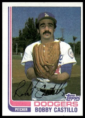 1982 Topps #48 Bobby Castillo Los Angeles Dodgers NM+ - Image 1 of 2