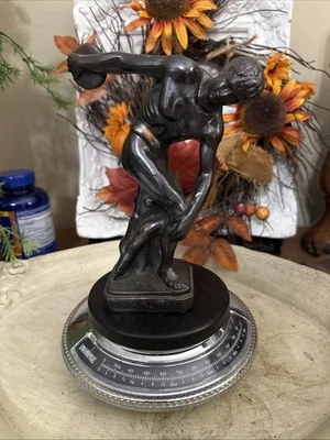 Estatua de bronce escultura: “LANZADOR DE DISCOS DISCOBOLUS”.  7,25 pulgadas de alto Foto 1 de 4