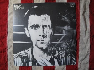 VINTAGE 1980 Peter Gabriel VERY SCARCE Ltd Edit Promo Poster Flat NEAR MINT- - Picture 1 of 1