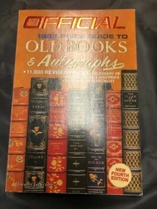 The Official 1983 Price Guide To Old Books & Autographs, 4th Edition - Picture 1 of 6