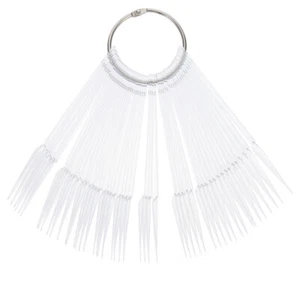 100 Pcs Farbkarten -Nagellack -Displayscheibe Nagel-Display-Sticks - Bild 1 von 12