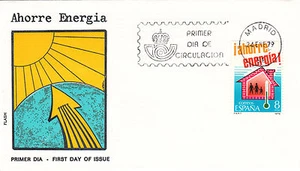 Save Energy Spain FDC Madrid 1979 (36959) - Picture 1 of 1
