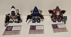 Hasbro The Loyal Subjects Transformers Series 2 RAMJET/ DIRGE/ THRUST DECEPTICON - Picture 1 of 8