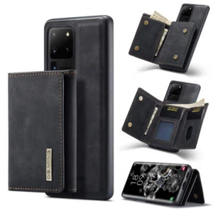 DG.MING M1 Series 3-Fold Multi Card Wallet Back Cover Shockproof Case with Holde - Photo 1 sur 19