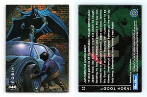 Jason Todd #22 Batman Saga Of The Dark Knight 1994 Skybox Trading Card