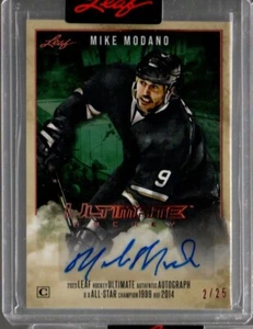 Mike Modano 2023 Leaf Ultimate Hockey Auto Bronze /25 - Picture 1 of 1