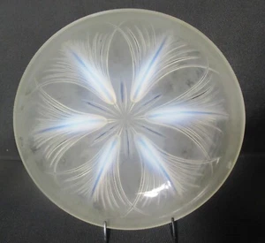Fine 11.5" FRENCH ART DECO Opalescent Shallow Bowl by VERLYS, circa 1930s - Picture 1 of 6
